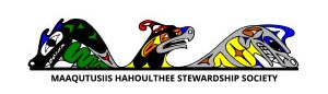 Maaqutusiis Hahoulthee Stewardship Society (MHSS) logo